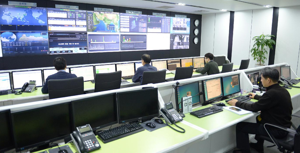 미래부 인증 보안관제 전문기업으로 지정 관련 사진